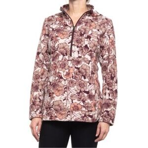 EUC WOMENS XL ROYAL ROBBINS SENTINEL HOODIE FLORAL
